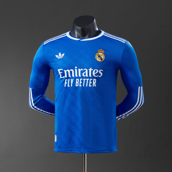 Real Madrid 25/26 Third Men's Long Sleeve Jersey- Player Issue