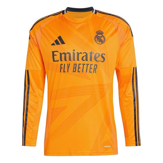 Real Madrid 24/25 Away Men's Long Sleeve Jersey- Player Issue