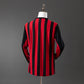 AC Milan 13/14 Home Men's Long Sleeve Jersey- Retro