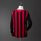 AC Milan 09/10 Home Men's Long Sleeve Jersey- Retro