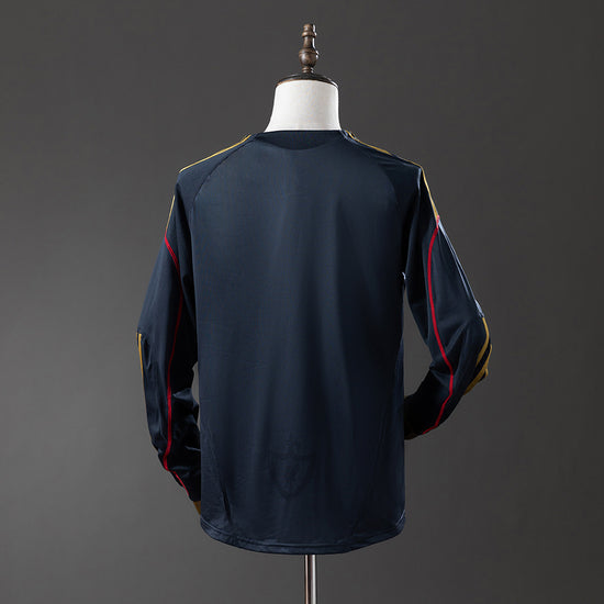 Liverpool 09/10 Away Men's Long Sleeve Jersey- Retro