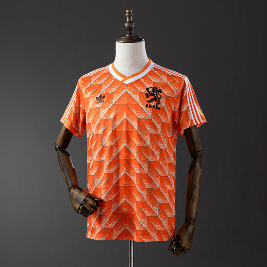 Netherlands 1988 Home Men's Jersey- Retro