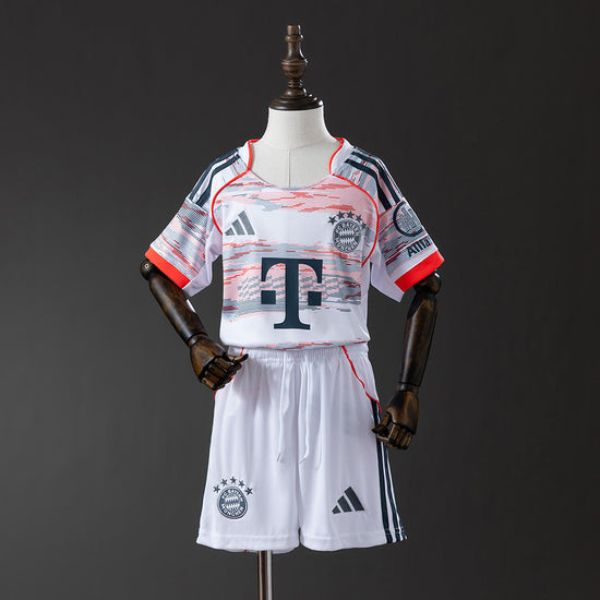 Bayern Munich 25/26 Away Kid's Jersey & Shorts