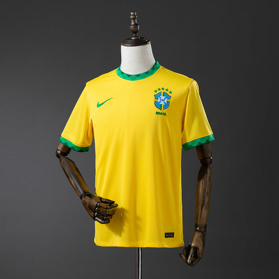 Brazil 2020 Home Men's Jersey- Retro