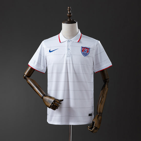 USA 2014 Home Men's Jersey- Retro