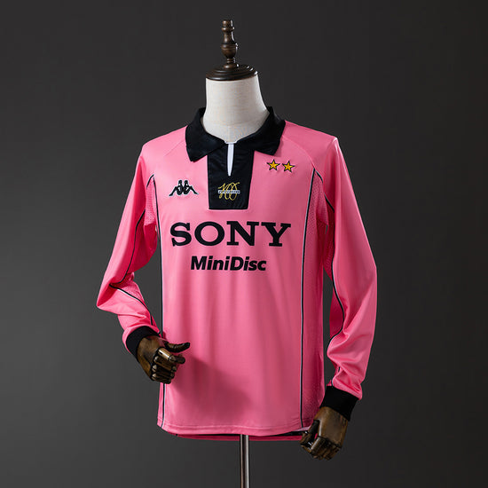 Juventus 97/98 Away Men's Long Sleeve Jersey- Retro