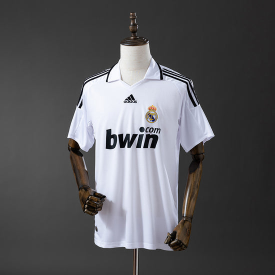 Real Madrid 08/09 Home Men's Jersey- Retro