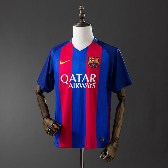 Barcelona 16/17 Home Men's Jersey- Retro