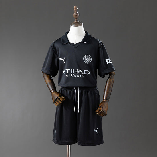 Manchester City  25/26 Away Kid's Jersey & Shorts