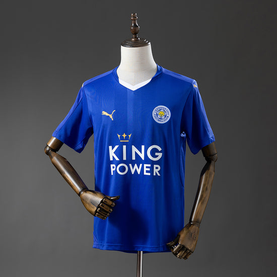 Leicester City 15/16 Home Men's Jersey- Retro