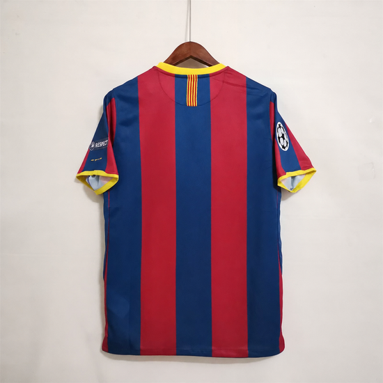 Barcelona 10/11 Home UCL Final Men's Jersey- Retro (SDS)