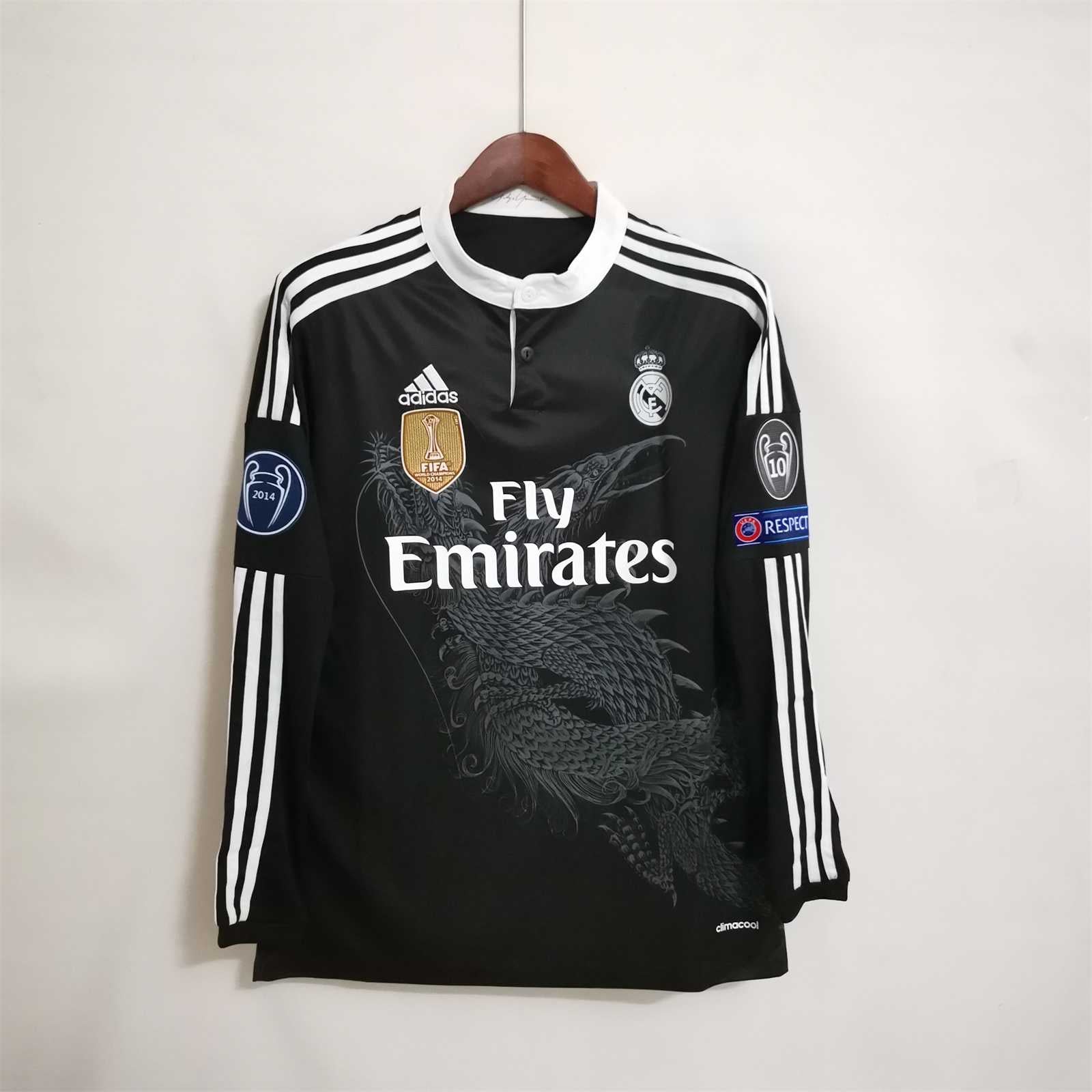 Real Madrid 14/15 Third Men's Long Sleeve Jersey- Retro – Futbol Kitz