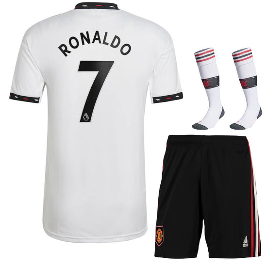 Manchester United 22/23 Away Kid's Jersey & Shorts