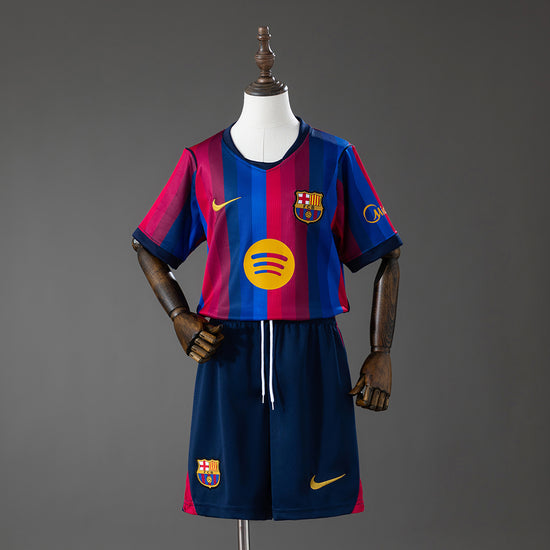Barcelona 26/27 Home Kid's Jersey & Shorts