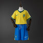 Brazil 2026 Home Kid's Jersey & Shorts