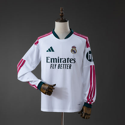 Real Madrid 26/27 Home Men's Long Sleeve Jersey