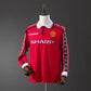 Manchester United 98/99 Home Men's Long Sleeve Jersey- Retro