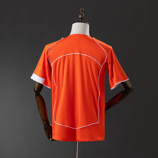 Netherlands 2004 Home Men's Jersey- Retro