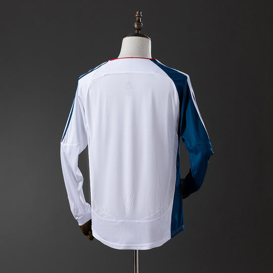 Liverpool 06/07 Away Men's Long Sleeve Jersey- Retro