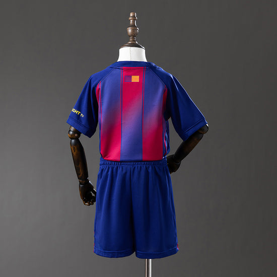 Barcelona 25/26 Home Kid's Jersey & Shorts