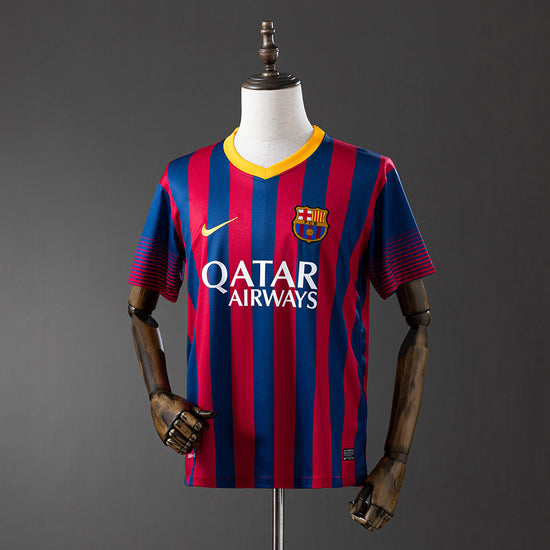 Barcelona 13/14 Home Men's Jersey- Retro