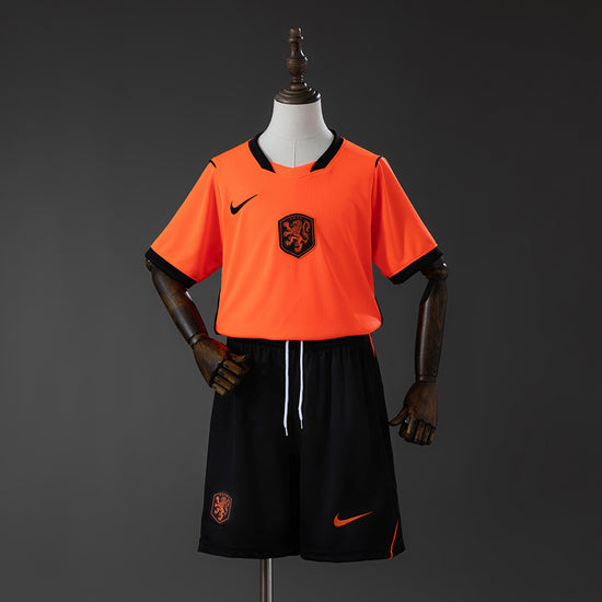 Netherlands 2026 Home Kid's Jersey & Shorts