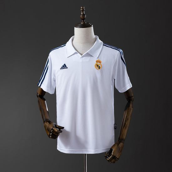 Real Madrid 01/02 Home Men's Jersey- Retro