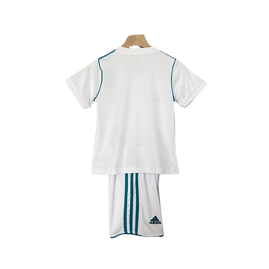 Real Madrid 17/18 Home Kid's Jersey & Shorts