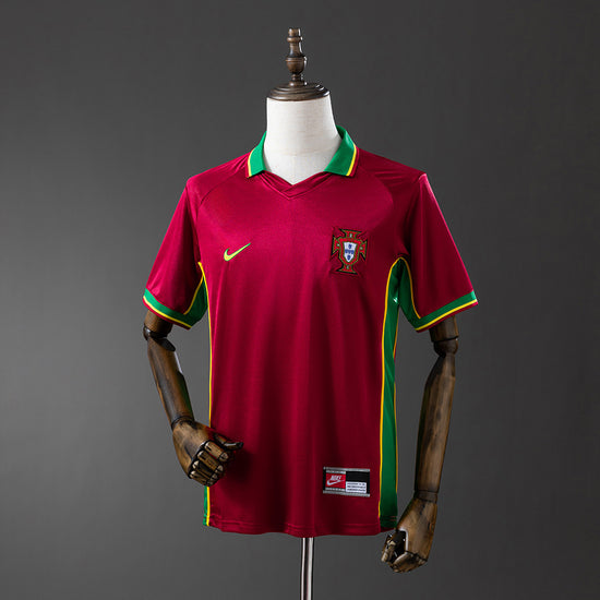 Portugal 1998 Home Men's Jersey- Retro