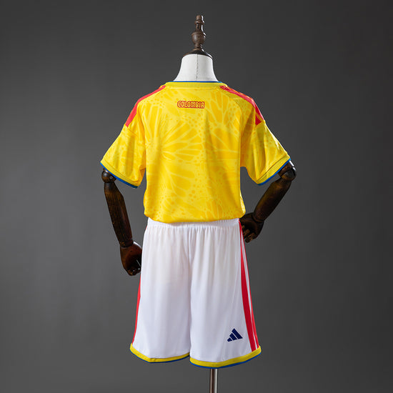 Colombia 2026 Home Kid's Jersey & Shorts