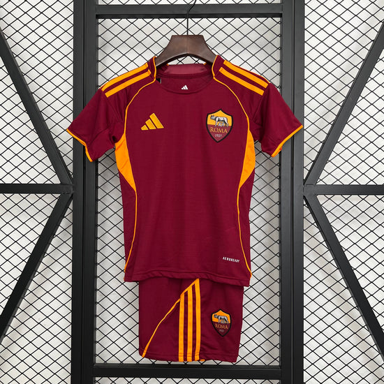 Roma 25/26 Home Kid's Jersey & Shorts