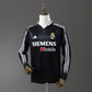 Real Madrid 04/05 Away Men's Long Sleeve Jersey- Retro