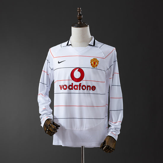 Manchester United 05/06 Home Men's Long Sleeve Jersey- Retro