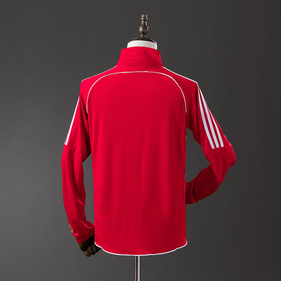 Liverpool 06/07 Home UCL Final Men's Long Sleeve Jersey- Retro