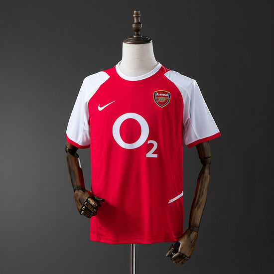 Arsenal 02/04 Home Men's Jersey- Retro