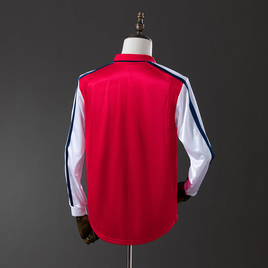 Arsenal 01/02 Home Men's Long Sleeve Jersey- Retro
