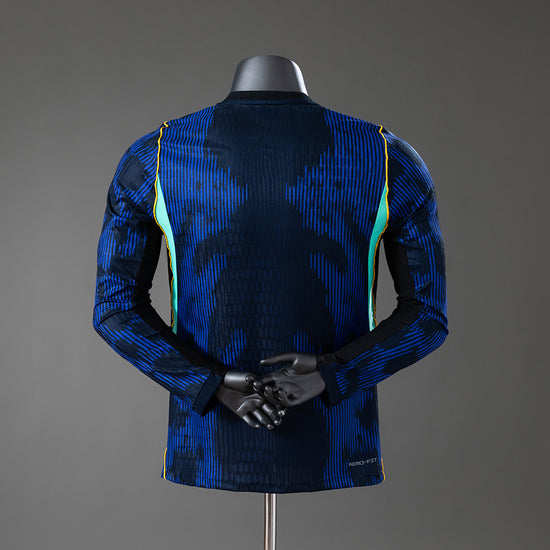 Brazil 2026 Away Men's Long Sleeve Jersey- Player Issue