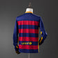 Barcelona 15/16 Home Men's Long Sleeve Jersey- Retro