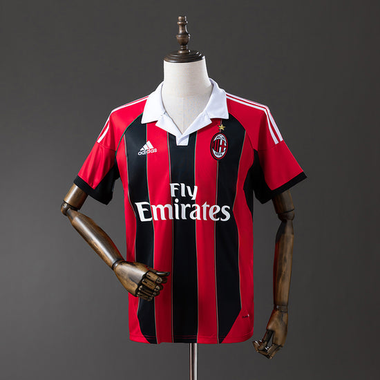 AC Milan 12/13 Home Men's Jersey- Retro