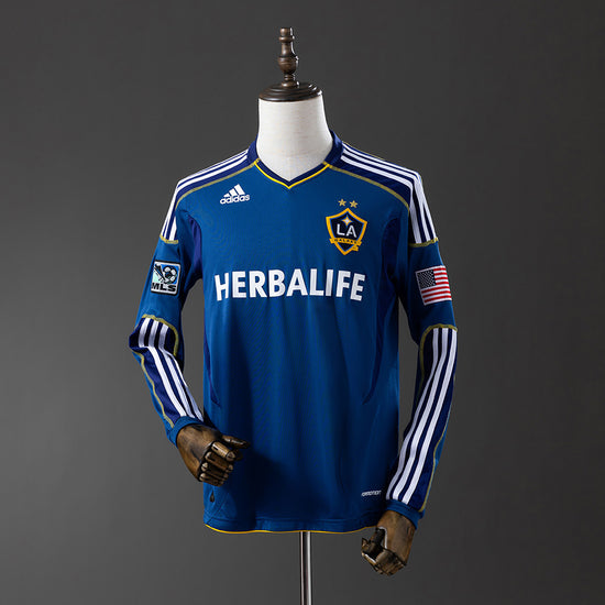 LA Galaxy 11/12 Away Men's Long Sleeve Jersey- Retro