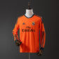 Real Madrid 13/14 Away Men's Long Sleeve Jersey- Retro