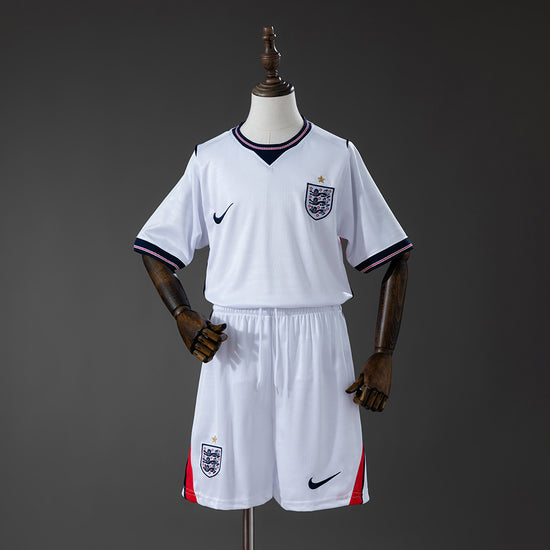 England 2026 Home Kid's Jersey & Shorts