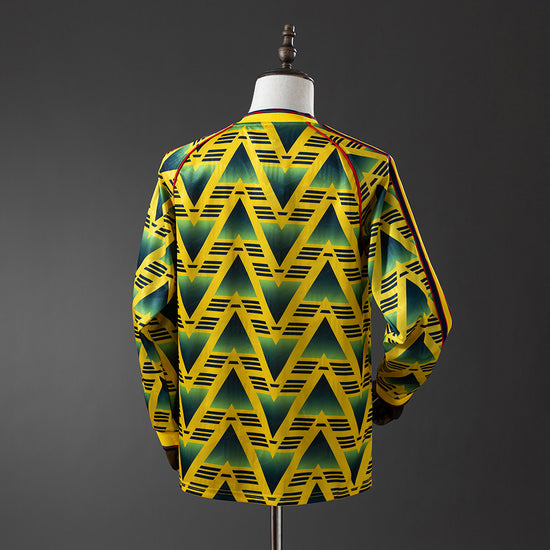 Arsenal 91/93 Away Men's Long Sleeve Jersey- Retro