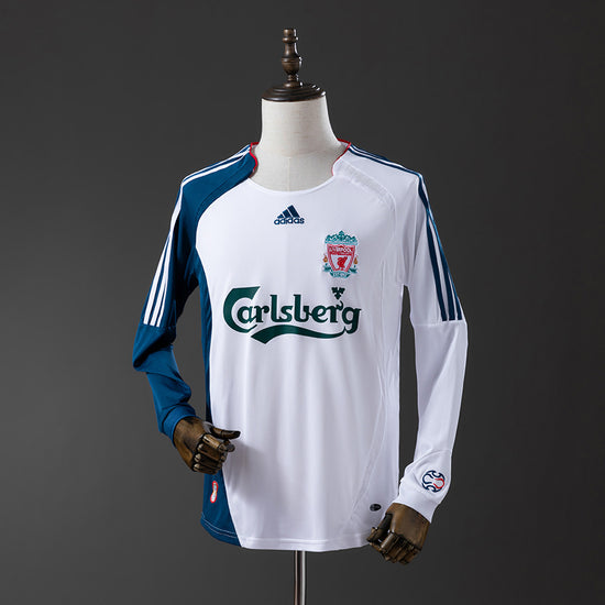 Liverpool 06/07 Away Men's Long Sleeve Jersey- Retro