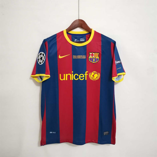 Barcelona 10/11 Home UCL Final Men's Jersey- Retro (SDS)