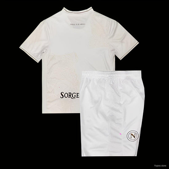 Napoli 25/26 Away Kid's Jersey & Shorts