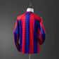 Barcelona 96/97 Home Men's Long Sleeve Jersey- Retro