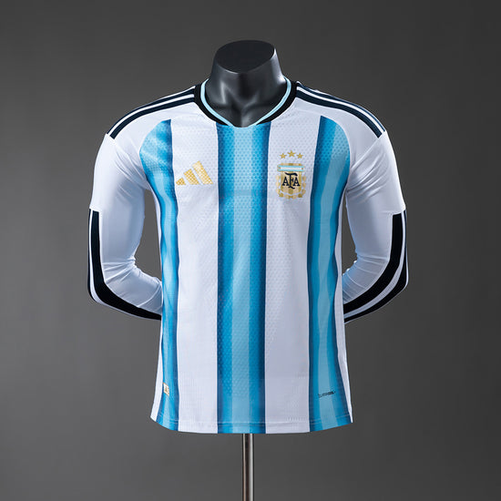 Argentina 2026 Home Men's Long Sleeve Jersey- Player Issue