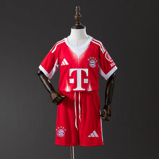Bayern Munich 25/26 Home Kid's Jersey & Shorts