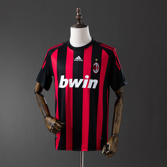 AC Milan 08/09 Home Men's Jersey- Retro